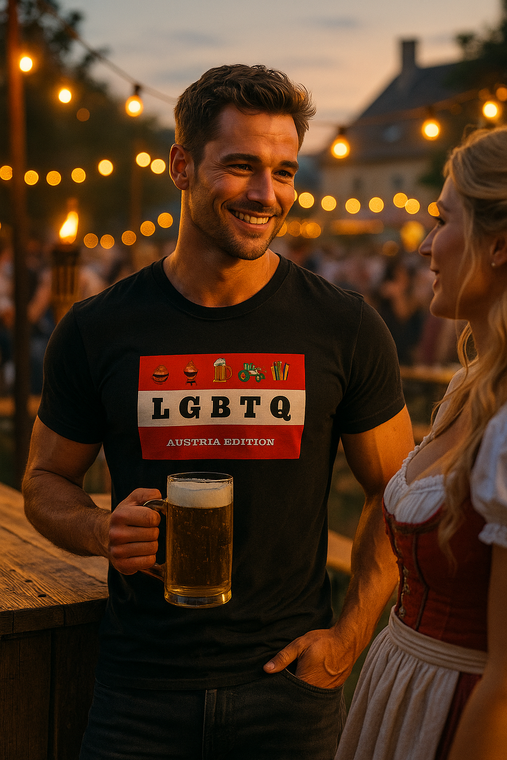 LGBTQ – Austria Edition: Das Dorf-Revival-Shirt mit Fett und Stil