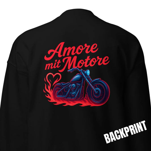 Amore mit Motore – Backprint Sweater