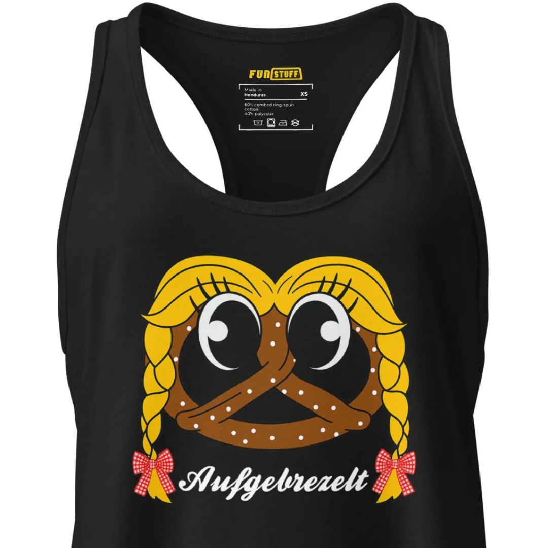 Aufgebrezelt – Damen Tanktop
