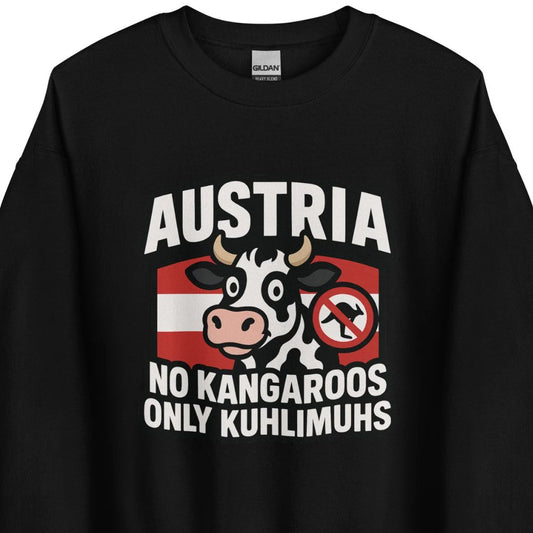 Austria – No Kangaroos, only Kuhlimuhs – Sweater