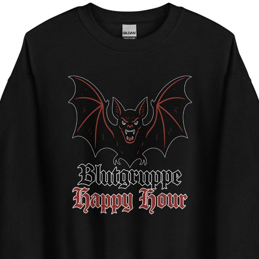 Blutgruppe Happy Hour – Unisex Sweater