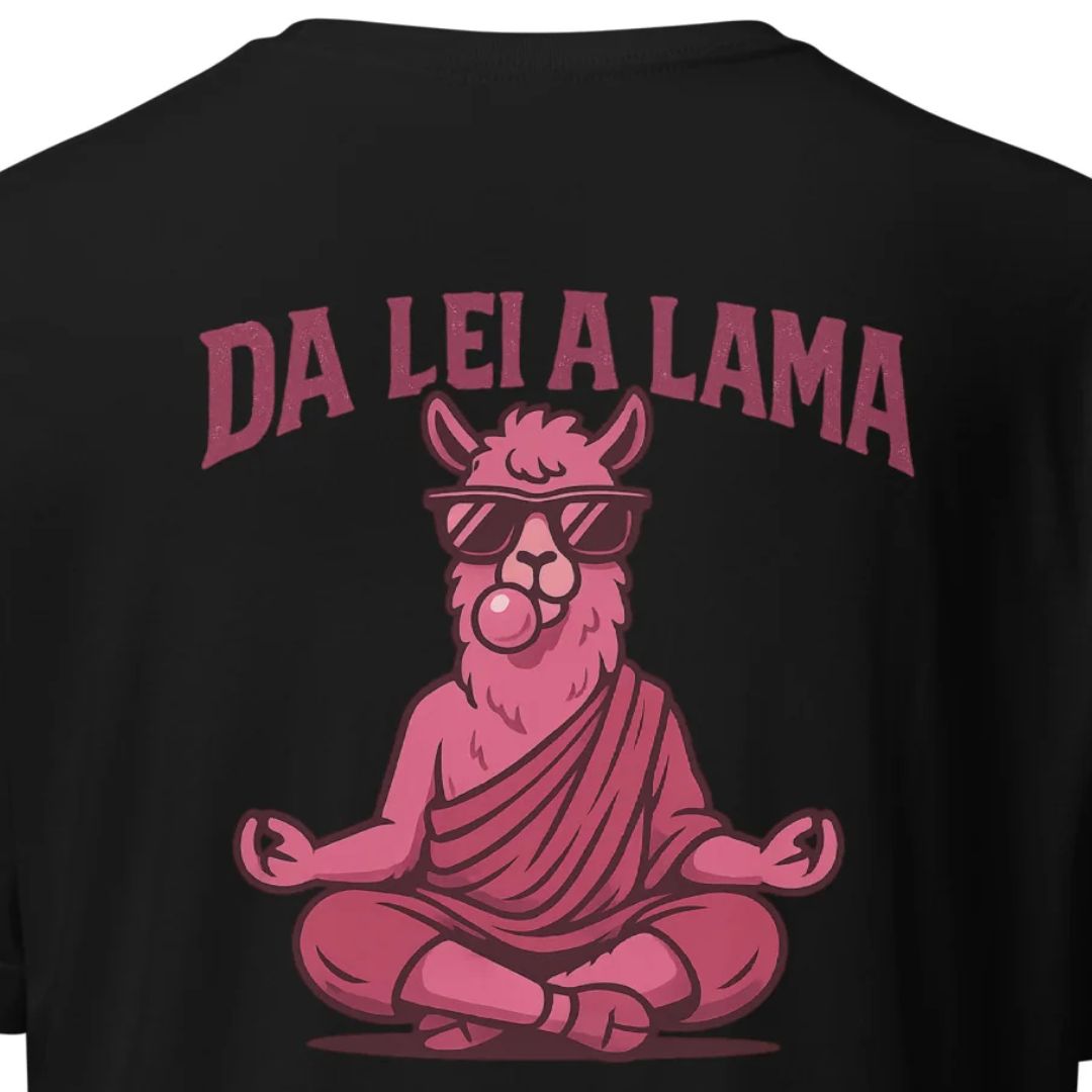 Da Lei A Lama – shirt – back print