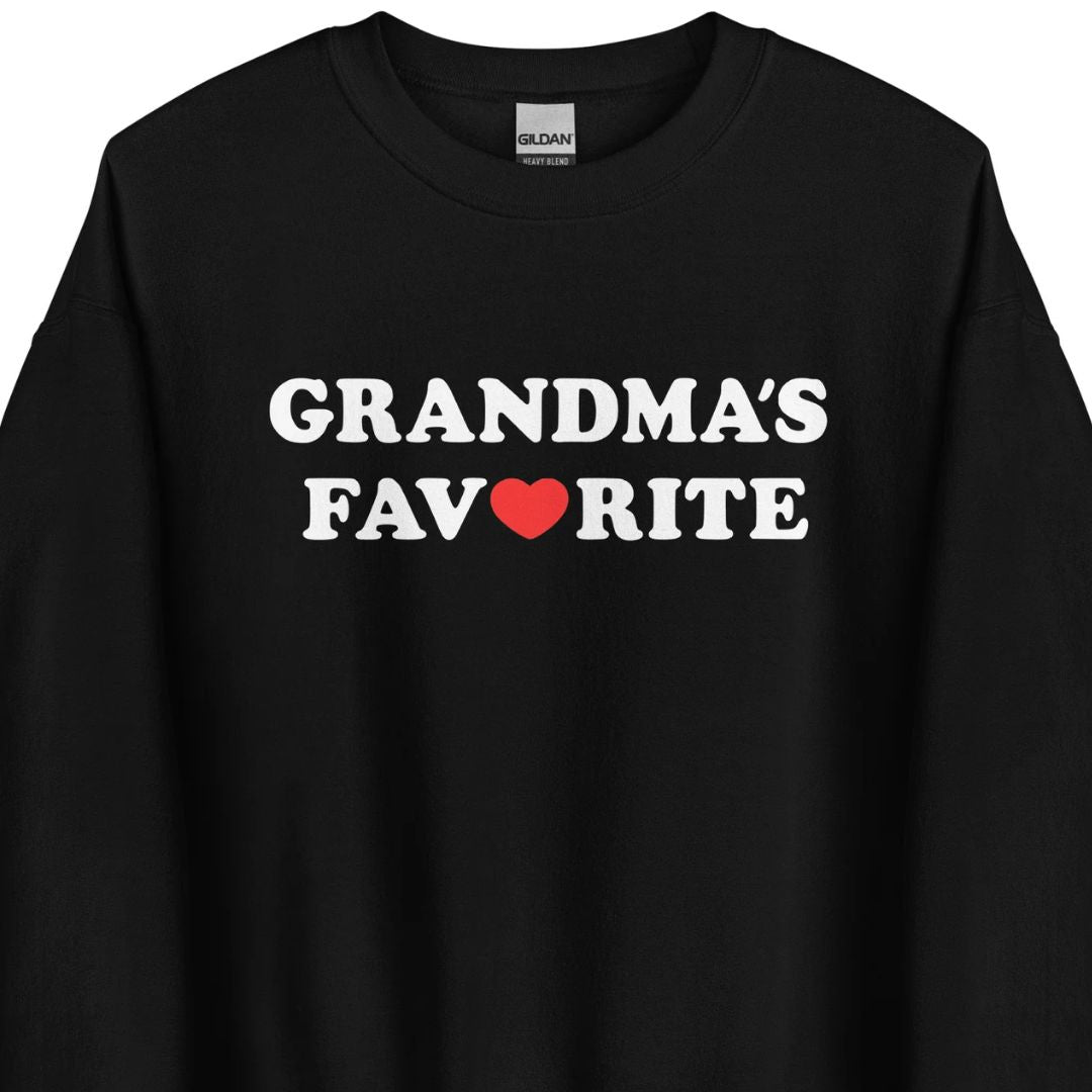 Grandma’s Favorite Unisex Sweater - Motivansicht bei FunStuff.at