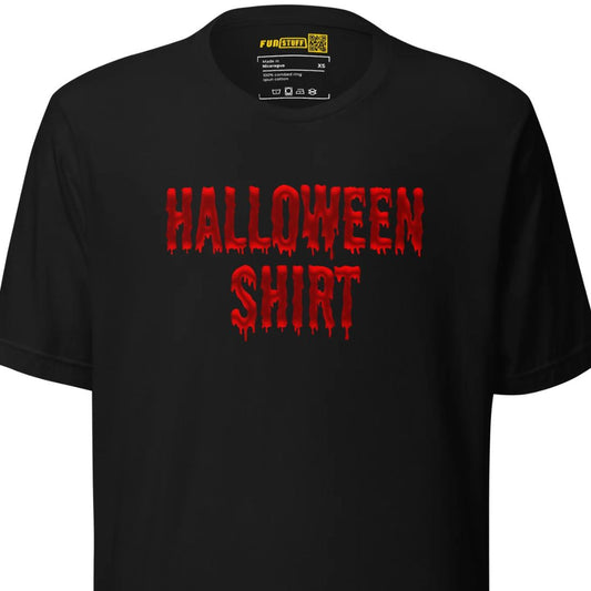 Halloween Shirt – Minimal, blutig, genau richtig