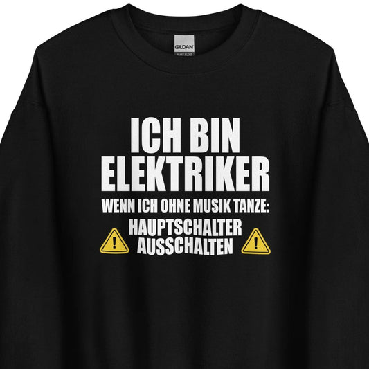I'm an electrician - turn off the main switch - Sweater