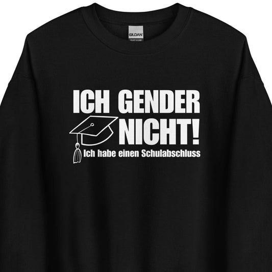 I don't gender - Unisex Sweater