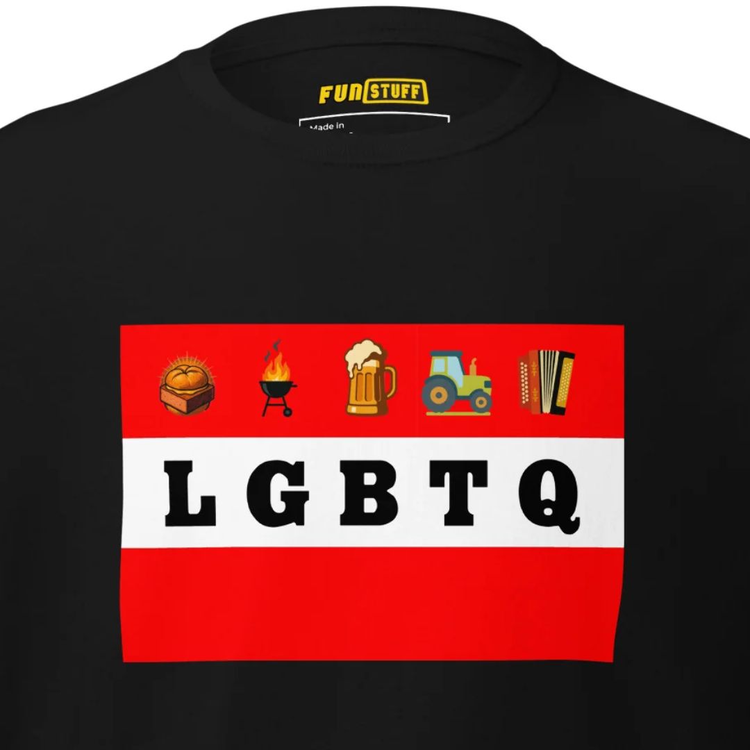 LGBTQ - AUT Flag - Unisex T-Shirt