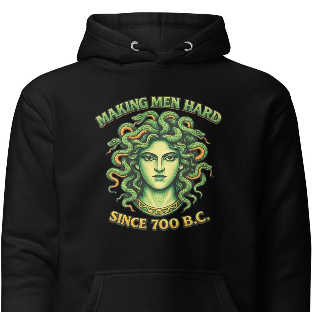 Making Men Hard Since 700 B.C. - Unisex Hoodie - Motivansicht bei FunStuff.at