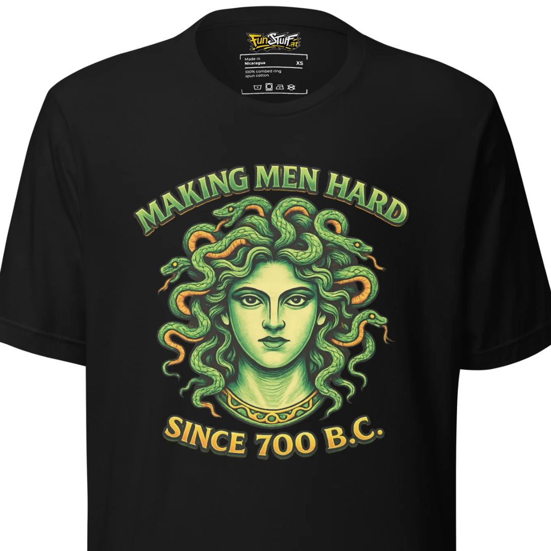 Making Men Hard Since 700 B.C. – Unisex T-Shirt - Motivansicht bei FunStuff.at