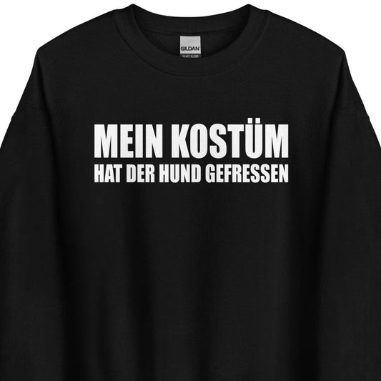 Mein Kostüm hat der Hund gefressen – Statement Sweater