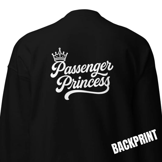 Passenger Princess – Unisex Sweater Backprint