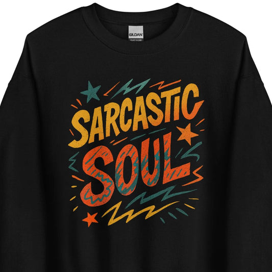 Sarcastic Soul Retro – Unisex Sweater
