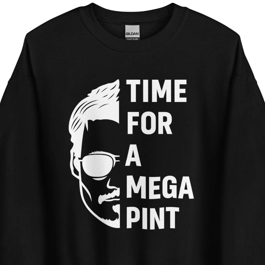Time for a Mega Pint Unisex Sweater - Motivansicht bei FunStuff.at