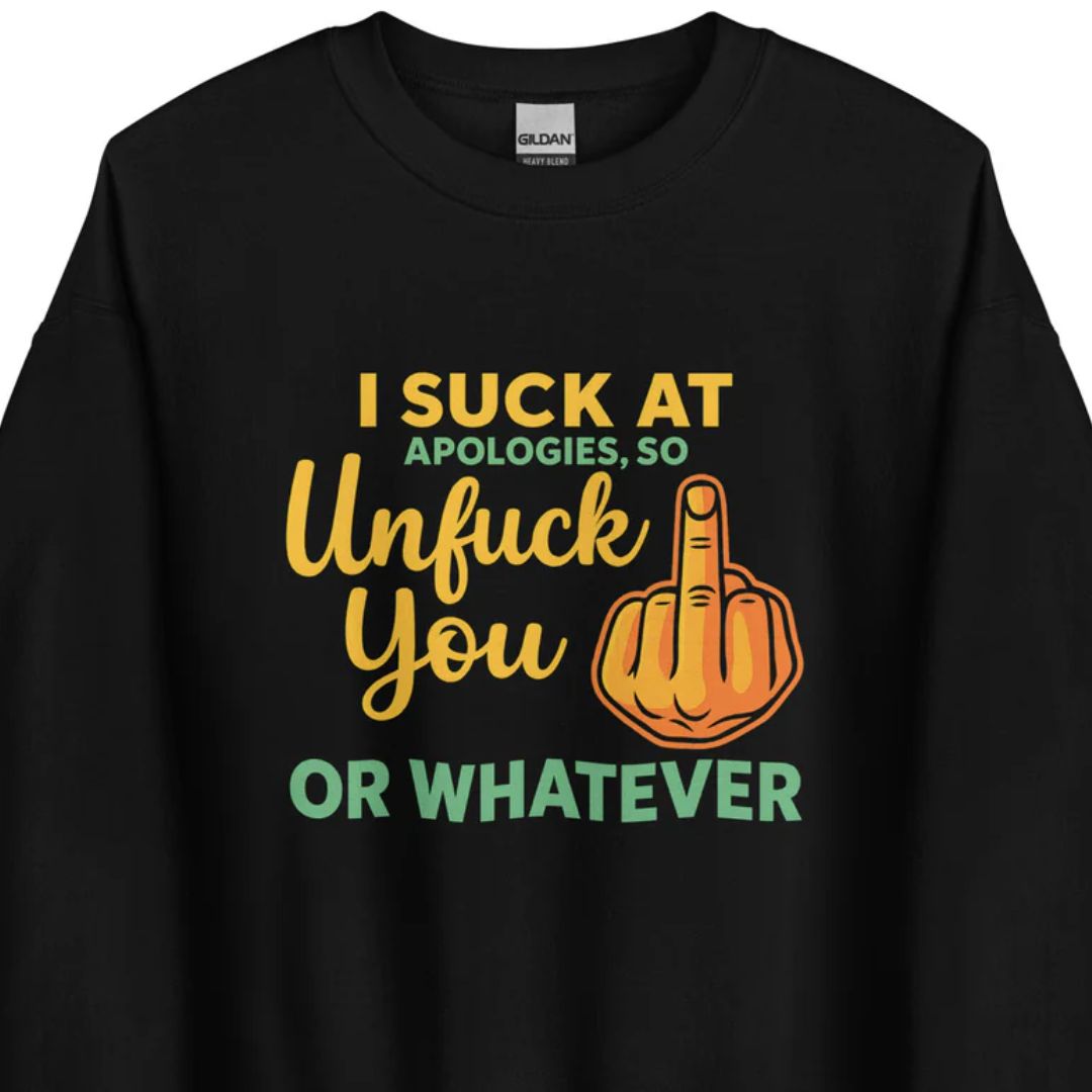 Unfuck You - Unisex Sweater - Motivansicht bei FunStuff.at