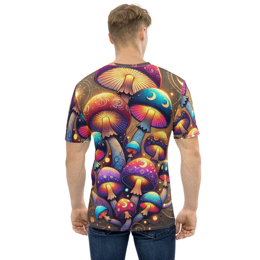 Magic Mushrooms Full Print Tee