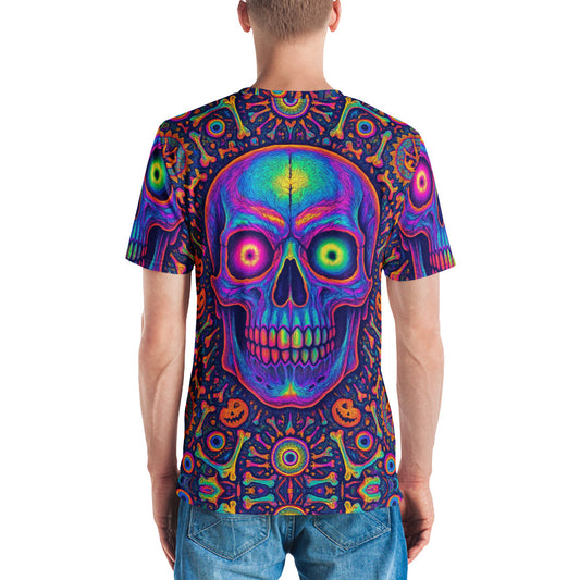 Psycho Skull – Full Print T-Shirt