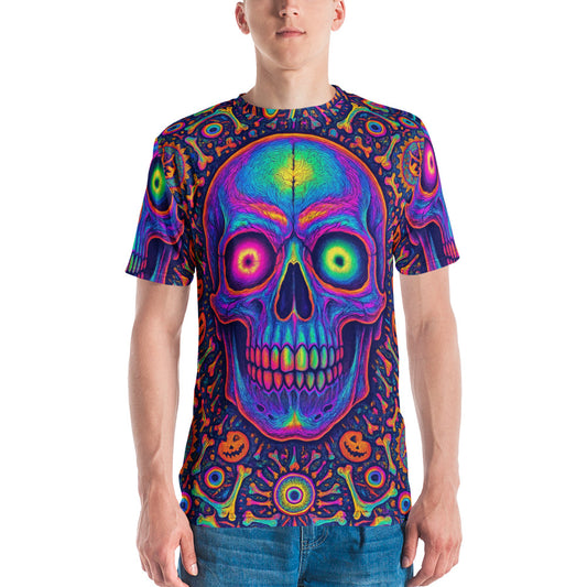 Psycho Skull – Full Print T-Shirt