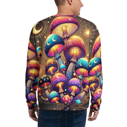 Magic Mushrooms Full Print - Sweater