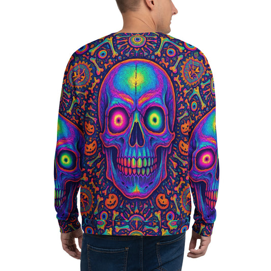 Psycho Skull – Full Print Sweater