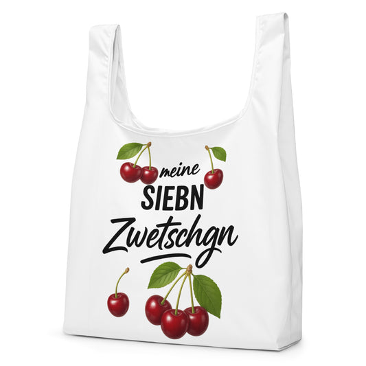 Meine Siebn Zwetschgn - Einkaufsbeutel