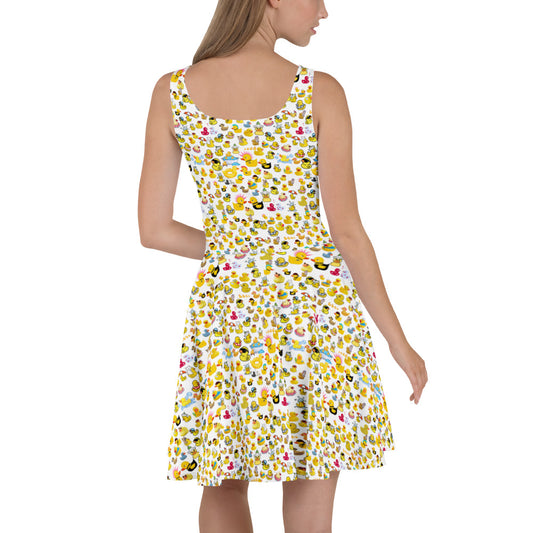 Duck Off Skater Dress – Quietschbunt & absolut quakgeil