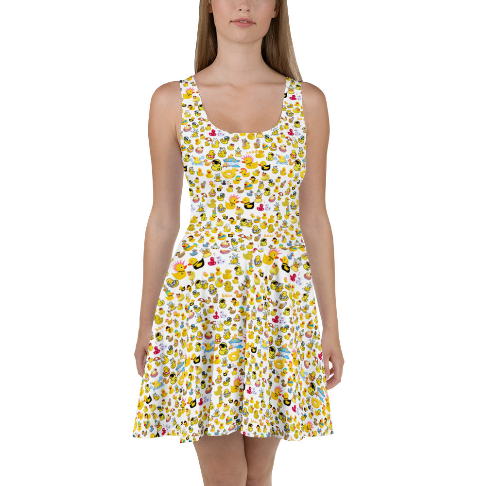 Duck Off Skater Dress – squeaky colorful & absolutely quack