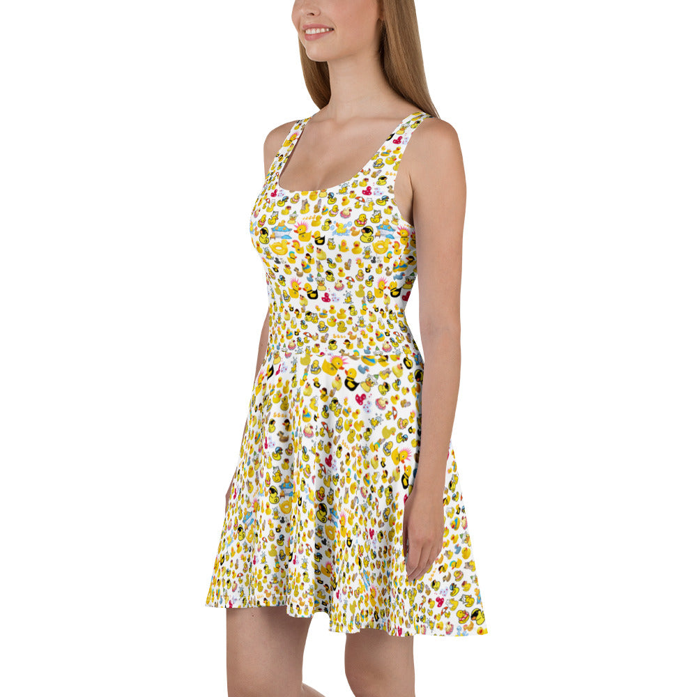 Duck Off Skater Dress – squeaky colorful & absolutely quack