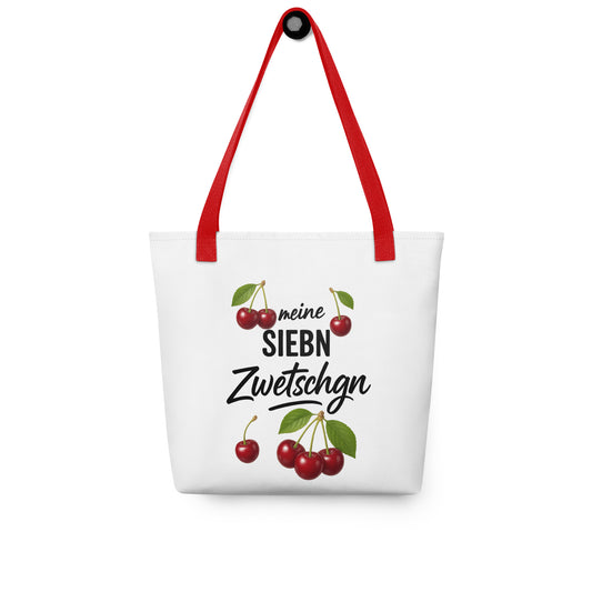 Meine Siebn Zwetschgn – Stoffbeutel