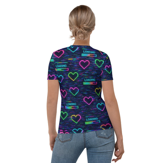Love Loading Girls Full Print Tee
