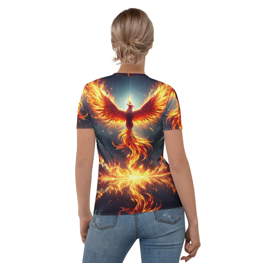 Phoenix Rising Girls Full Print Tee