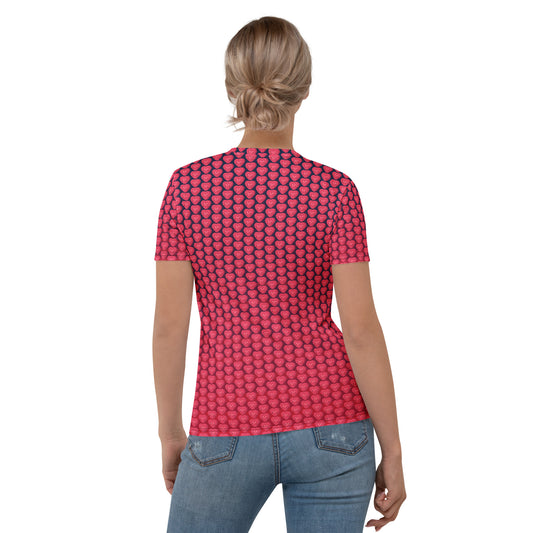 Berry in Love Girls Full Print Tee