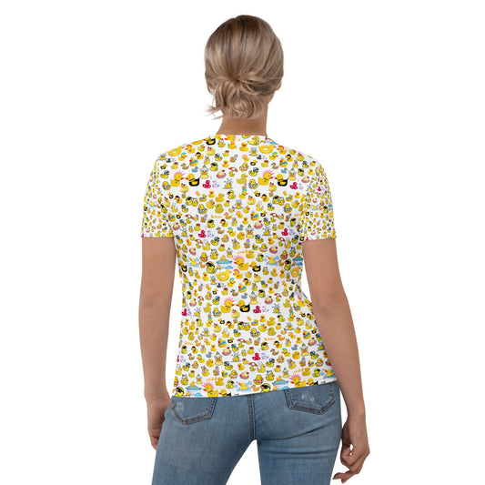 Ente Ente Gans Girls Full Print Tee