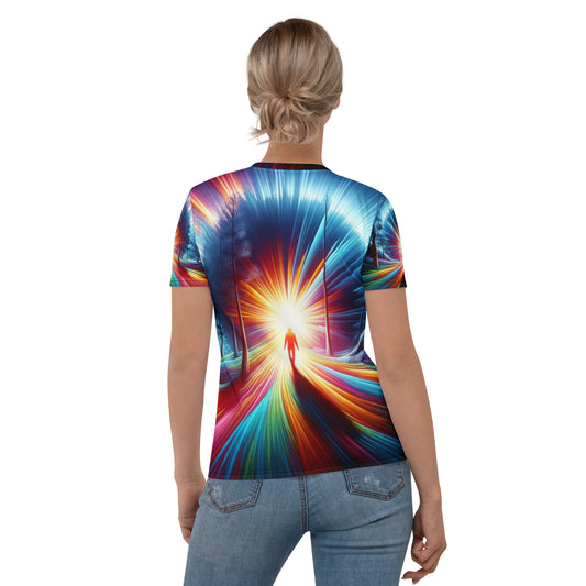 Path of Light Girls Full Print Tee