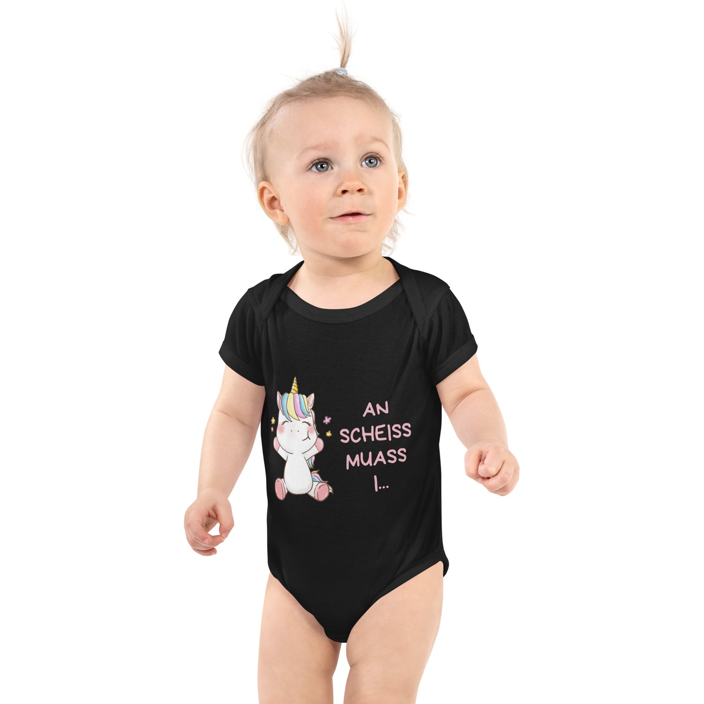 I have to think about shit... – baby bodysuit