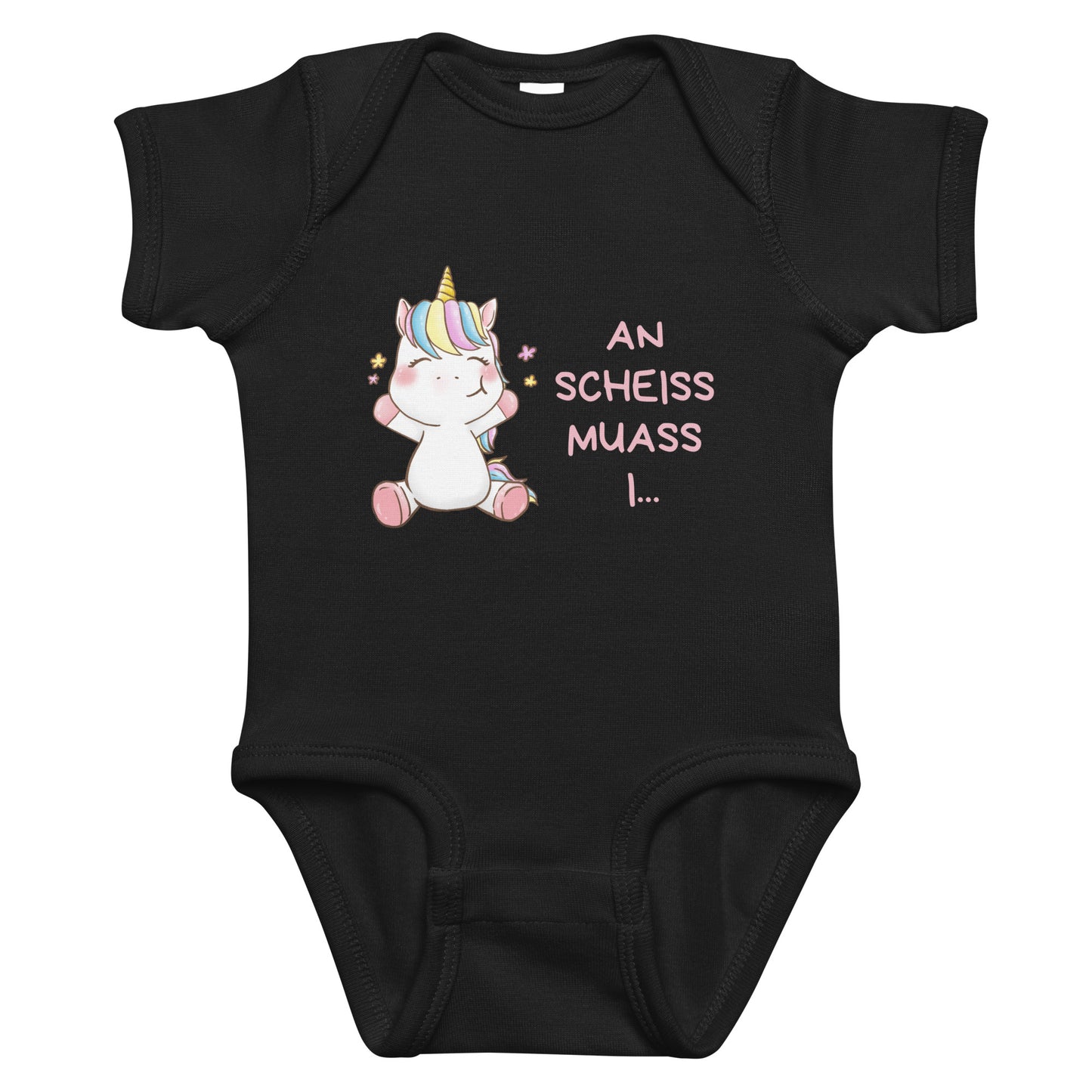 I have to think about shit... – baby bodysuit