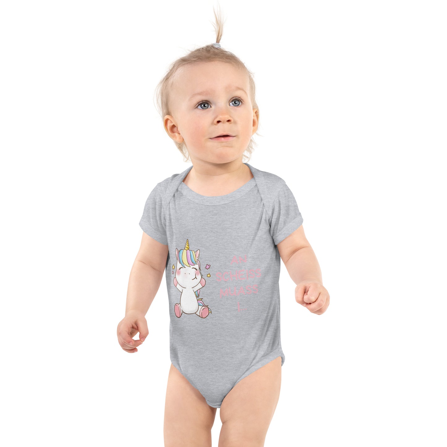 I have to think about shit... – baby bodysuit