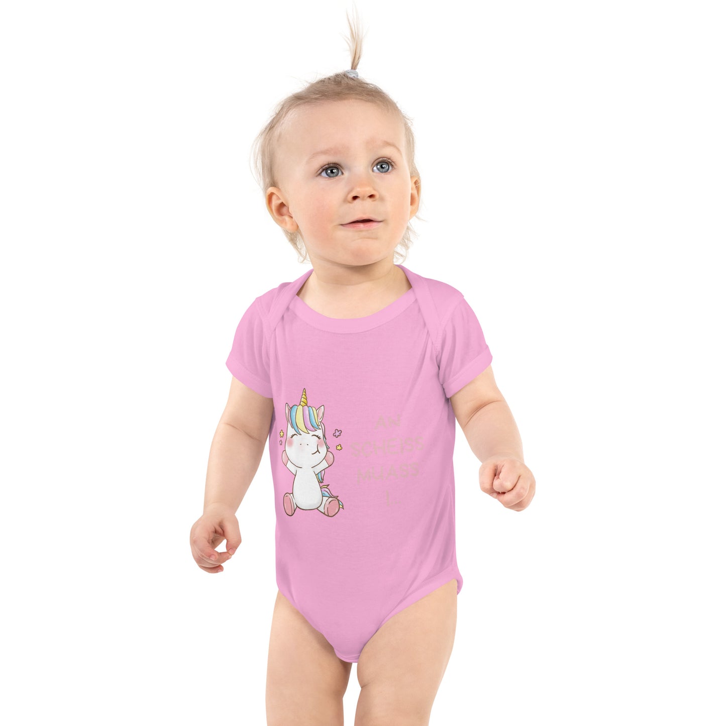 I have to think about shit... – baby bodysuit