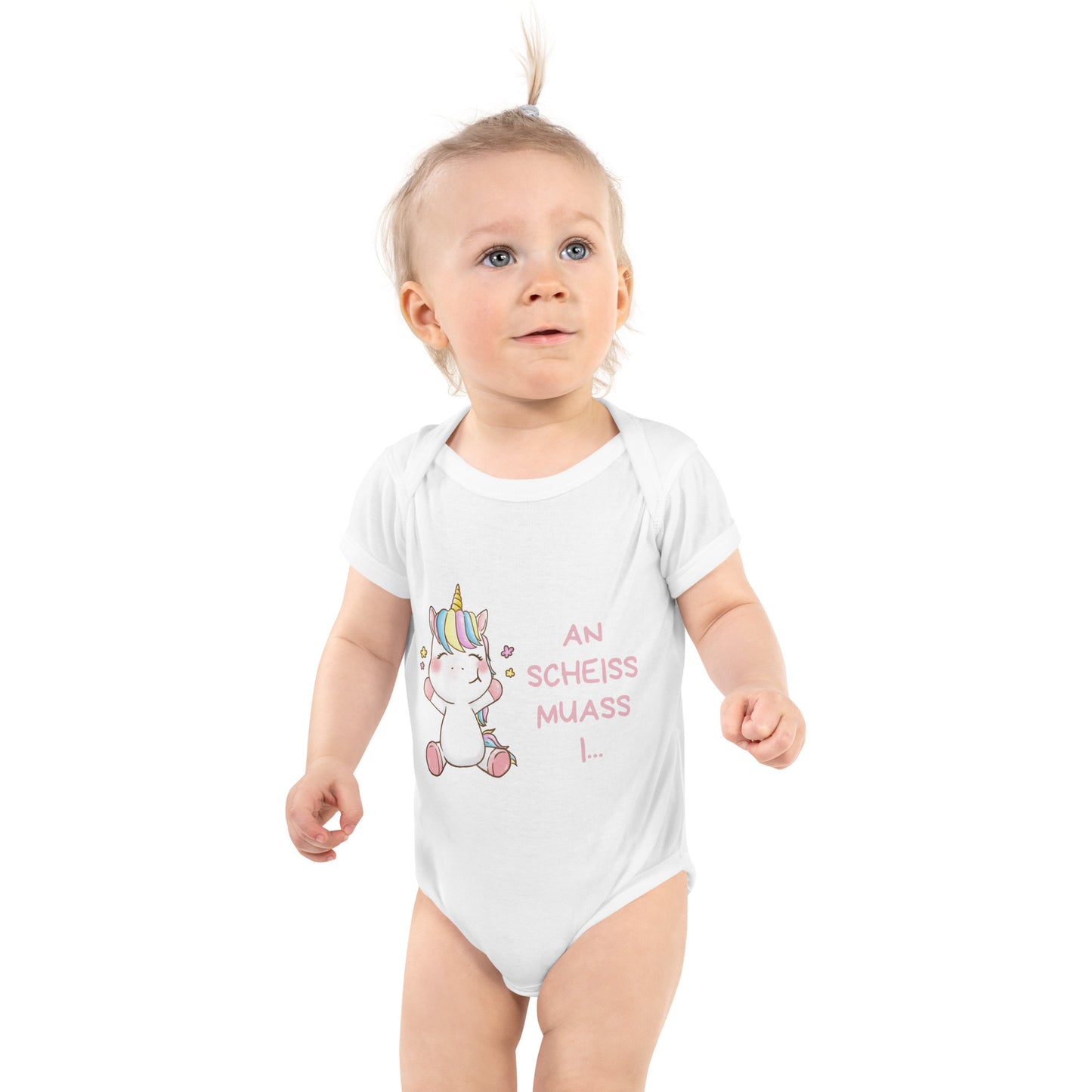 I have to think about shit... – baby bodysuit