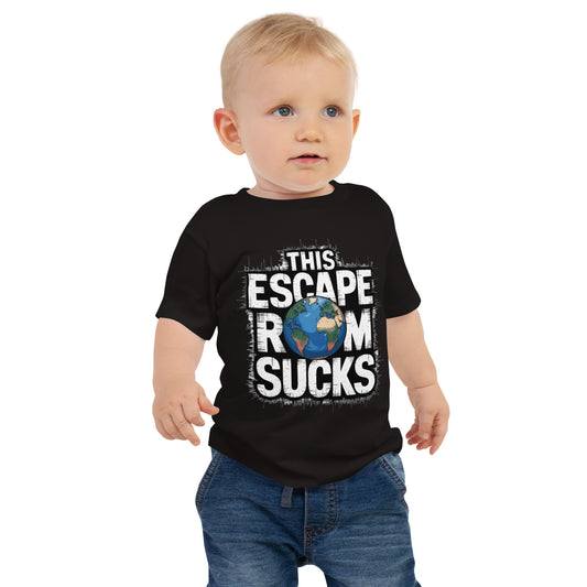 This Escape Room Sucks – Kinder T-Shirt mit Statement
