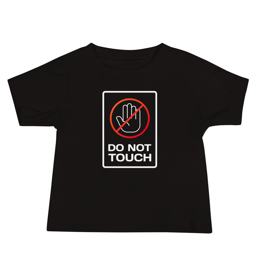 Do Not Touch – Children’s T-shirt with warning symbol