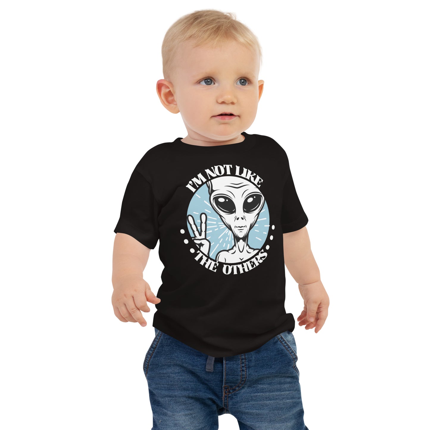 I'm Not Like the Others kids alien t-shirt