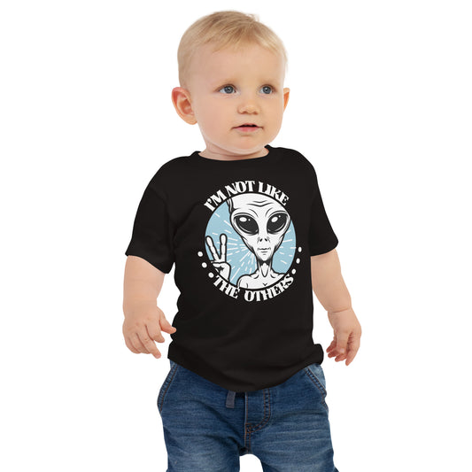 I’m Not Like the Others – Kinder T-Shirt mit Alien-Motiv