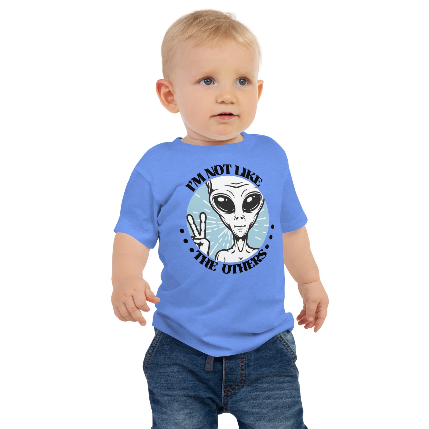 I'm Not Like the Others kids alien t-shirt