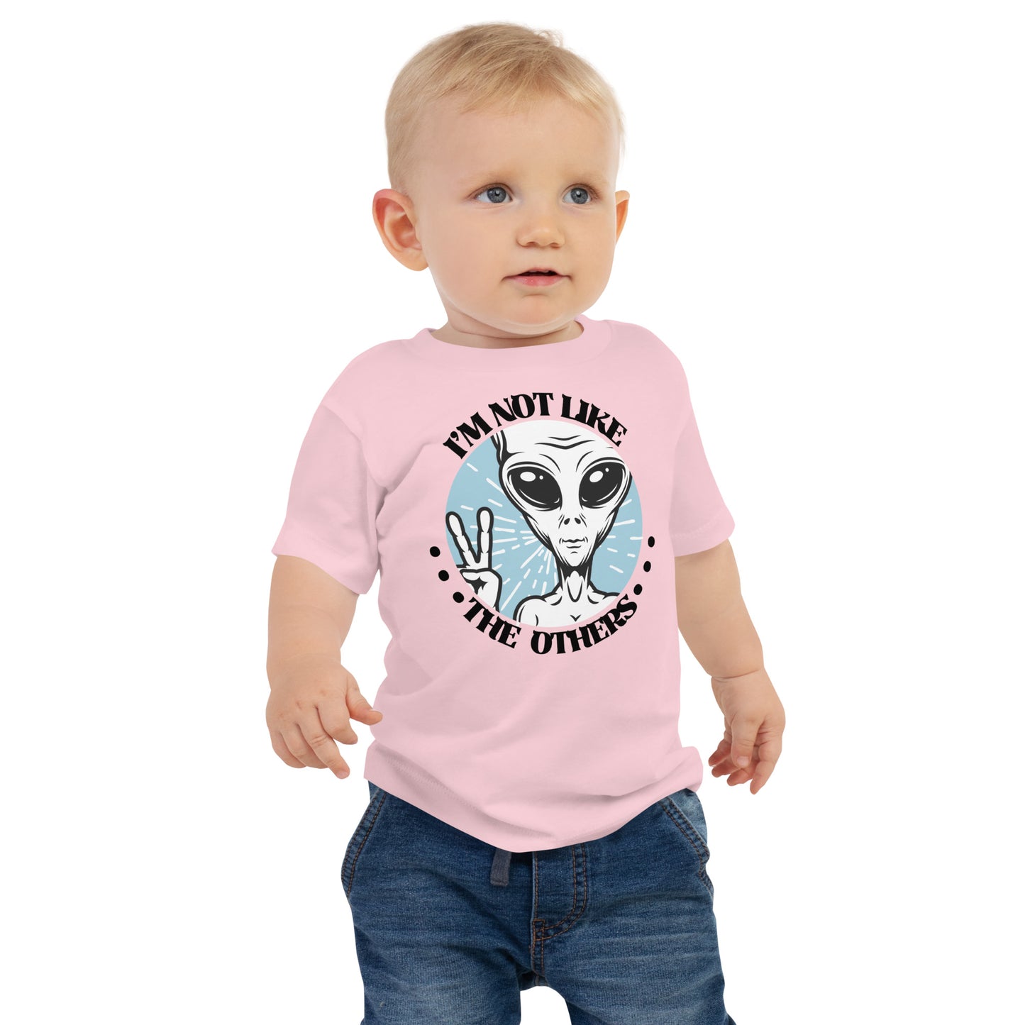 I'm Not Like the Others kids alien t-shirt