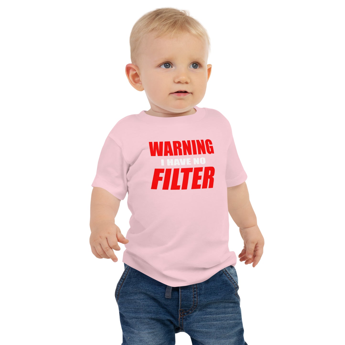 WARNING – I HAVE NO FILTER | Kids' T-Shirt with Saying