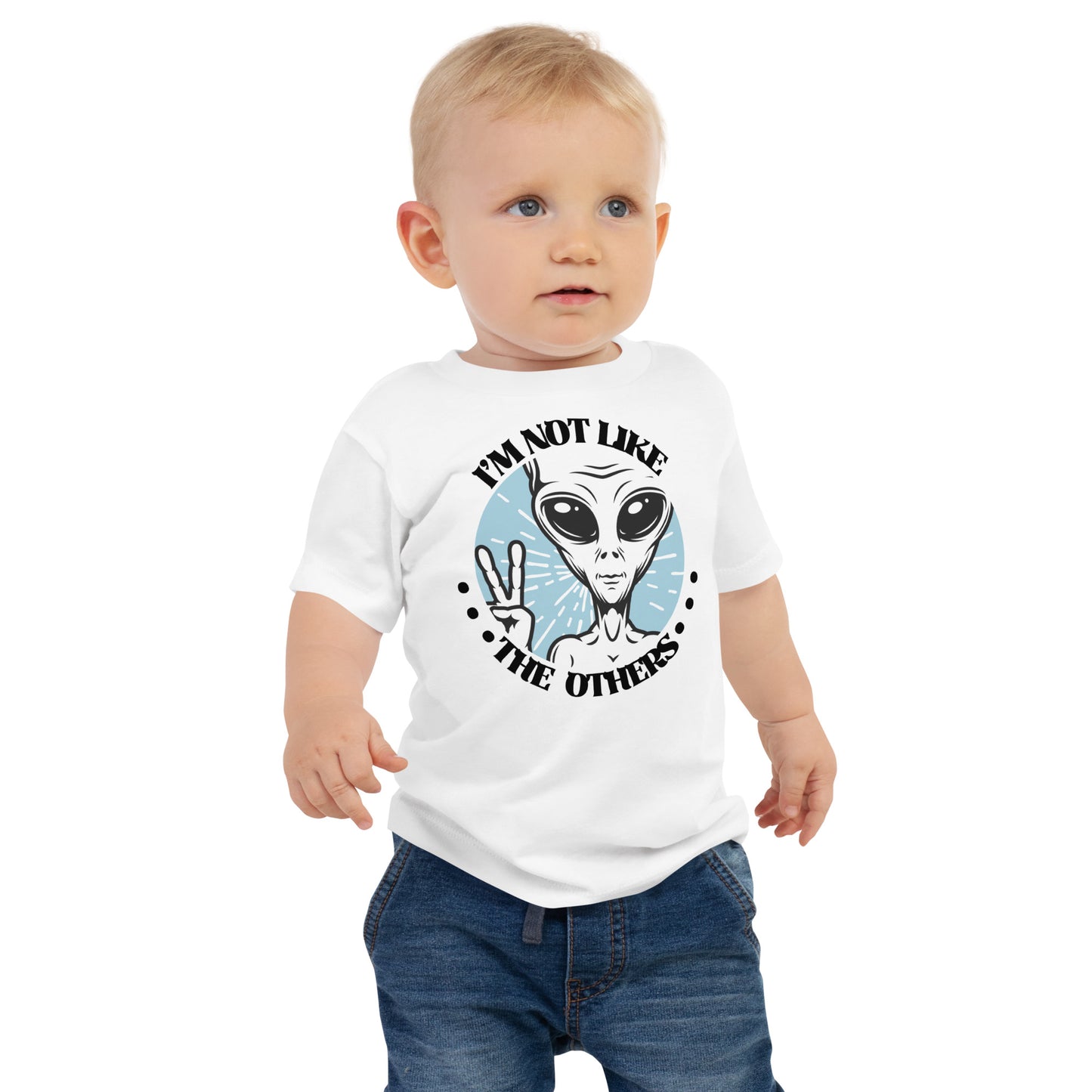 I'm Not Like the Others kids alien t-shirt