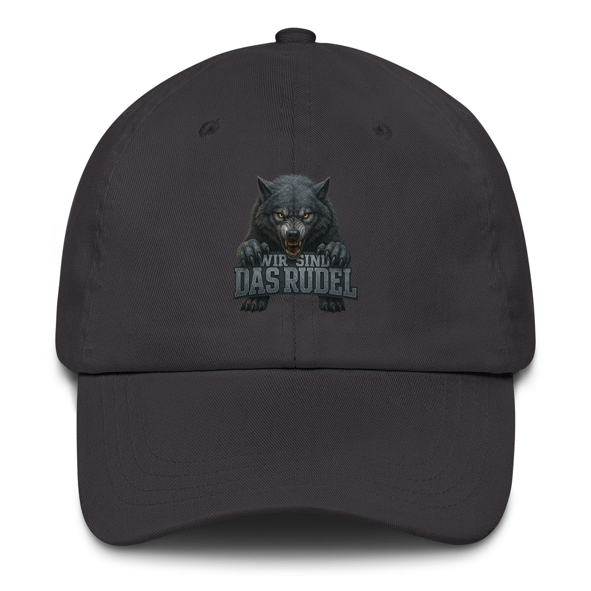 Wir sind das Rudel – HC Pustertal Dad Hat | ICEHL 2026 – grau, Vorderansicht