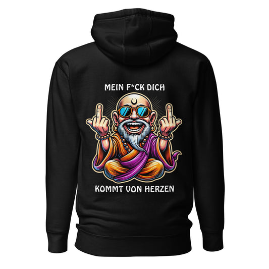 „Mein F*ck Dich kommt von Herzen“ – Guru ZENsation™ Hoodie