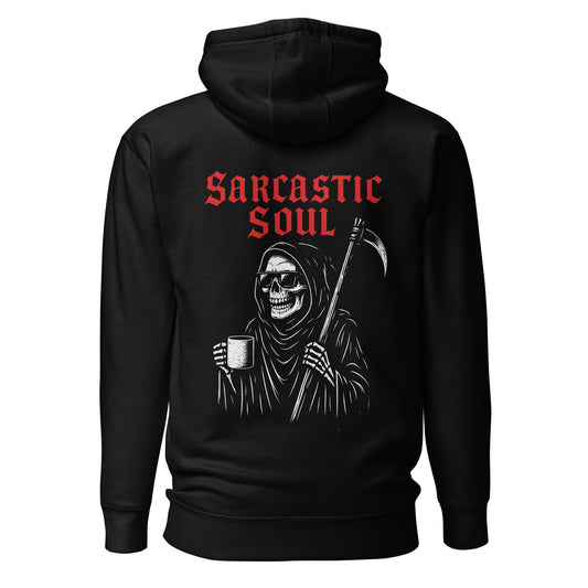Sarcastic Soul – Unisex Hoodie Backprint