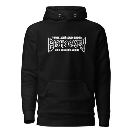 Eishockey mit der Aussicht auf Bier - Unisex Hoodie